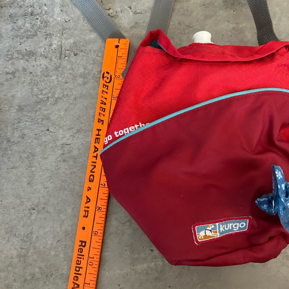 Kurgo Red Dog Backpack